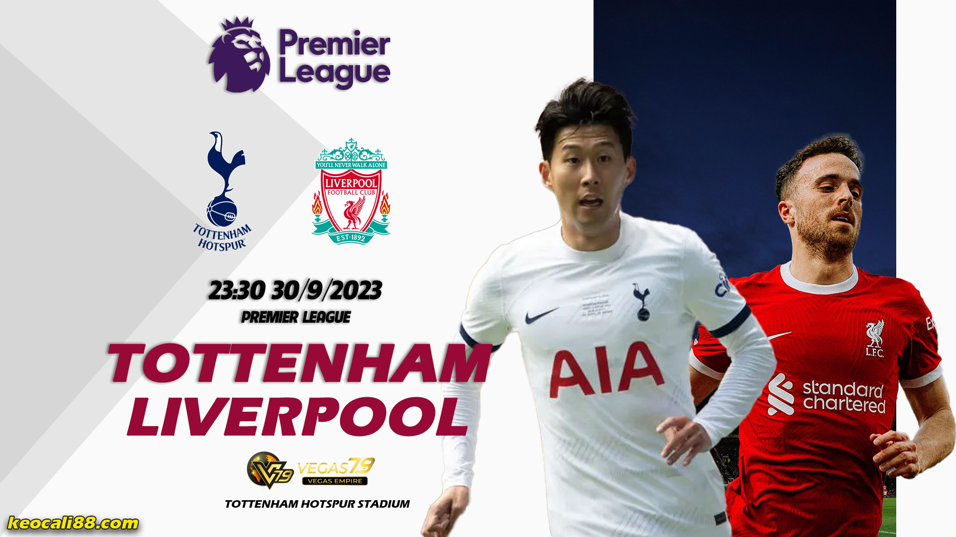 Soi kèo Tottenham vs Liverpool - vòng 7 Premier League
